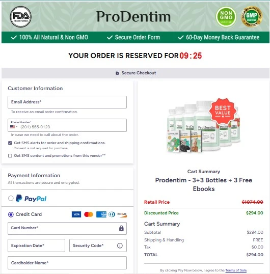 ProDentim free bonus ebooks for oral care support